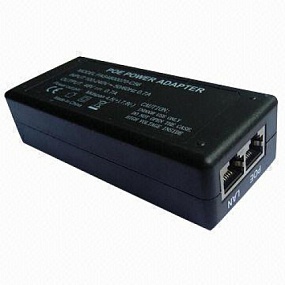 TSn-PoE 48 - PoE инжектор 30Вт. Вход:100-240В (AC). Выход: 48B 0.7A. Передача по сети: 10/100Mб/с