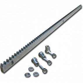 Рейка зубчатая на болтах (30х8 мм), для BX-A, BX-B, BX 241, BK-1200, BK-1800 / 1м
