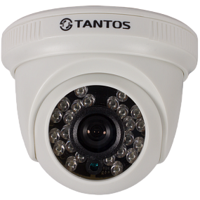 TSc-EBecof2 (3.6) - Купольная видеокамера AHD 1080P «День/Ночь» для установки внутри помещений, 1/2.