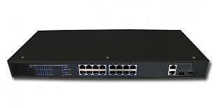 TSn-16P18n, 18 �������� POE Ethernet ����������. 16 PoE Ethernet 10/100�� ������(������������ ��������)