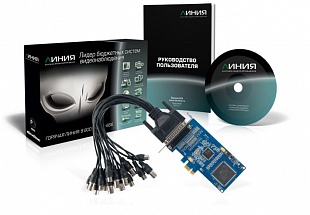 Линия Effio 8x25 Hybrid IP, 8 видео, 8 аудио, скорость при разрешении 720х576 – 200 к/с